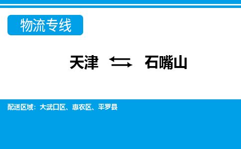 津石直通，链动西北——天津到石嘴山物流专线的高效供应链管理之道