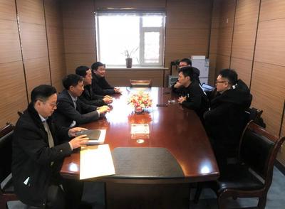义务中国小商品城供应链管理总经理楼远斌一行来吉林市船营区考察